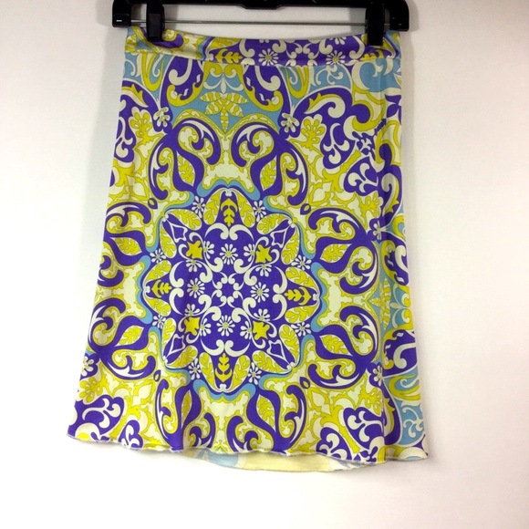 Blumarine Authentic 100% Silk Italian Skirt - Picture 2 of 6